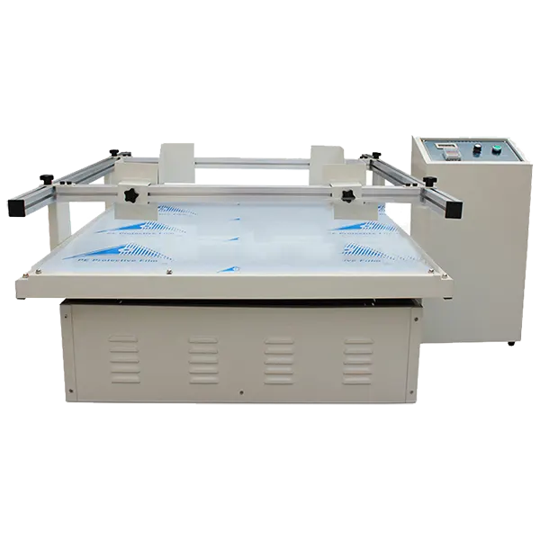 Packaging vibration testing equipment