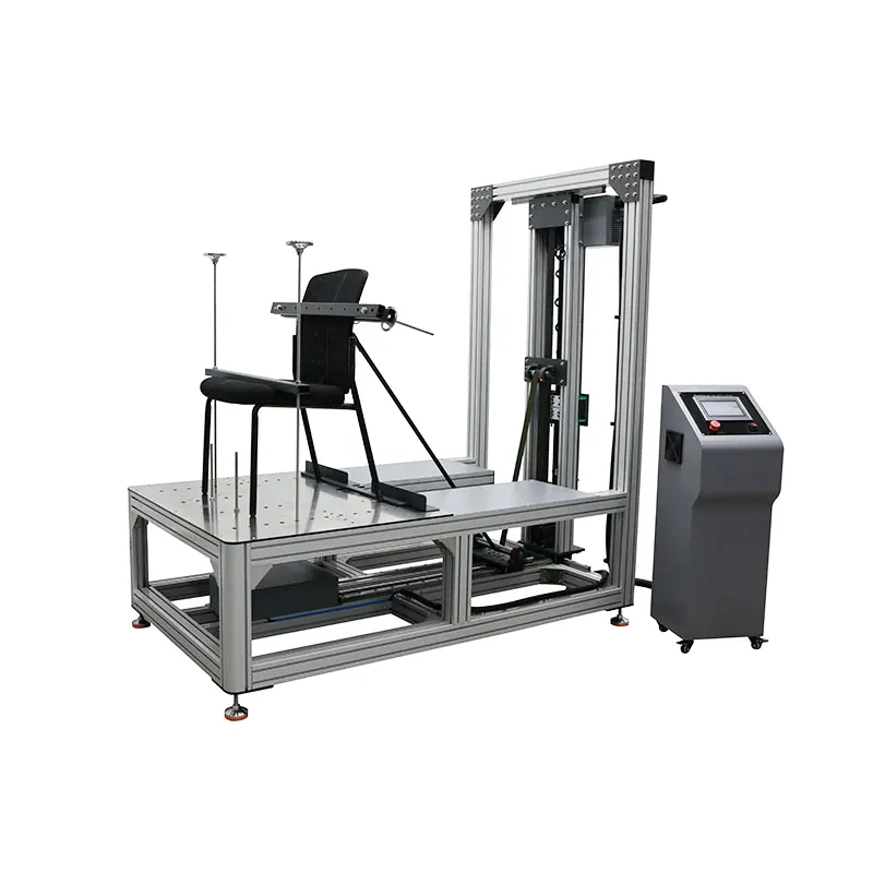 Office chair backrest repetitive test machine