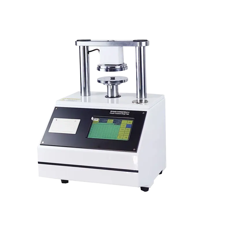Microcomputer compression strength tester
