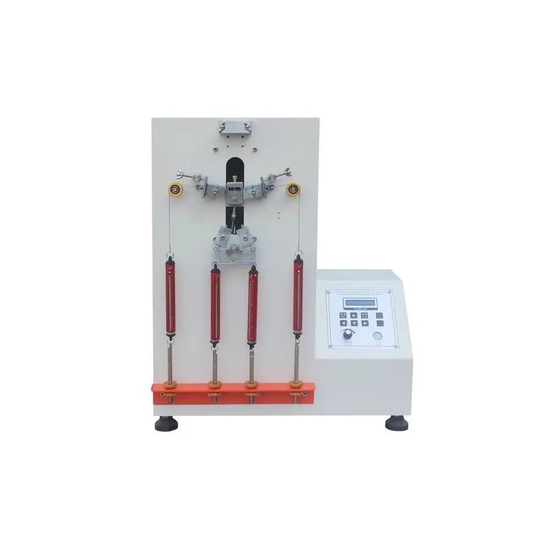 Zipper pull reciprocating fatigue testing machine