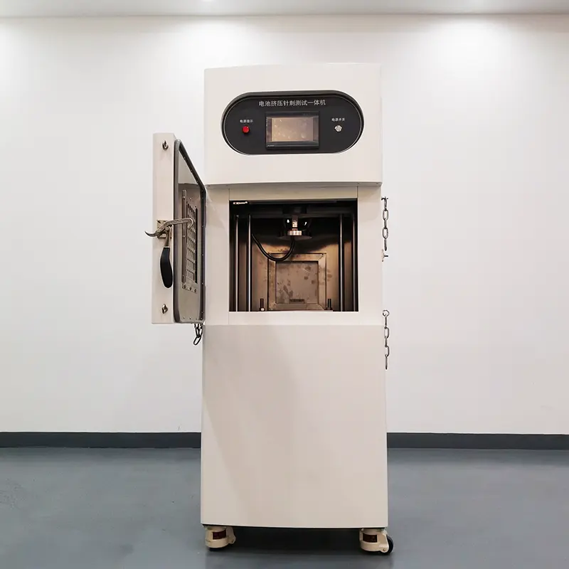 Battery Crush & Nail Penetration Test Chamber