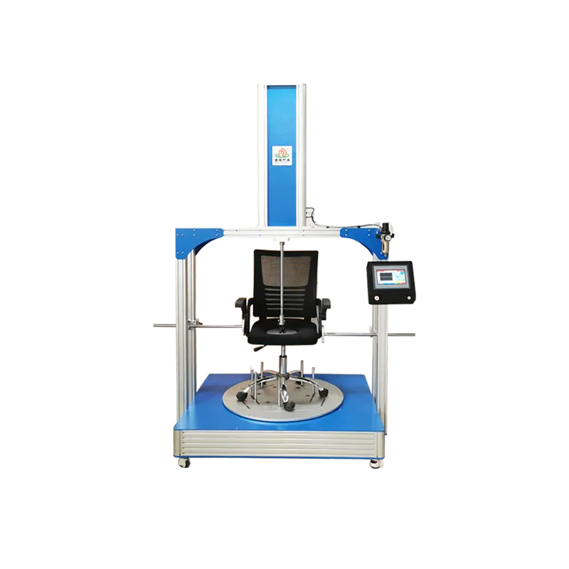 Office chair swivel fatigue tester