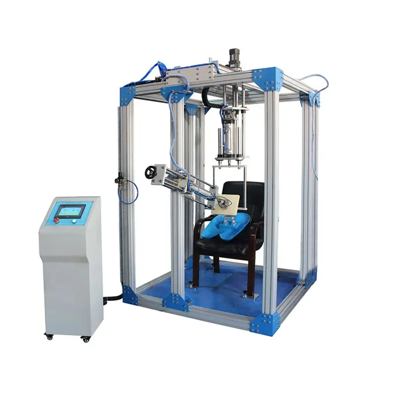 Chair and stool stability testing machine
