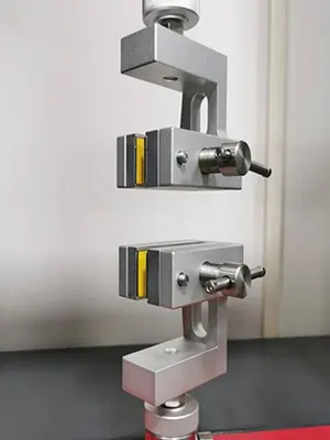 Aluminum foil and copper foil stretching fixture