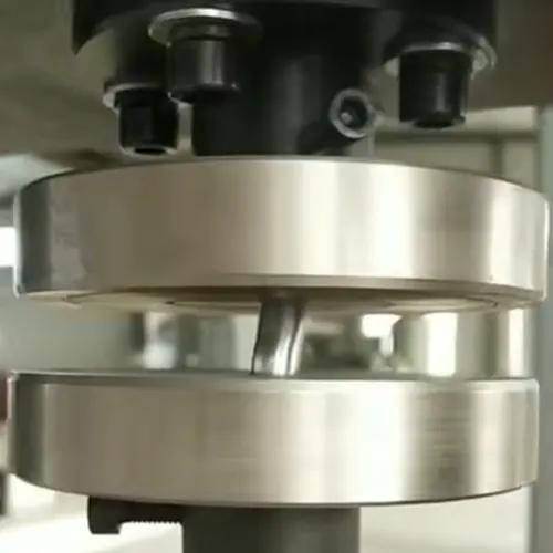 Compression fixture and platens for a universal testing machine