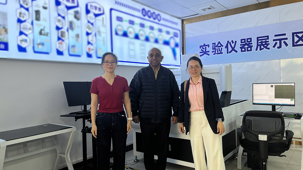 US Clients Visit Derui Testing for 2D Image Measuring Instrument Cooperation