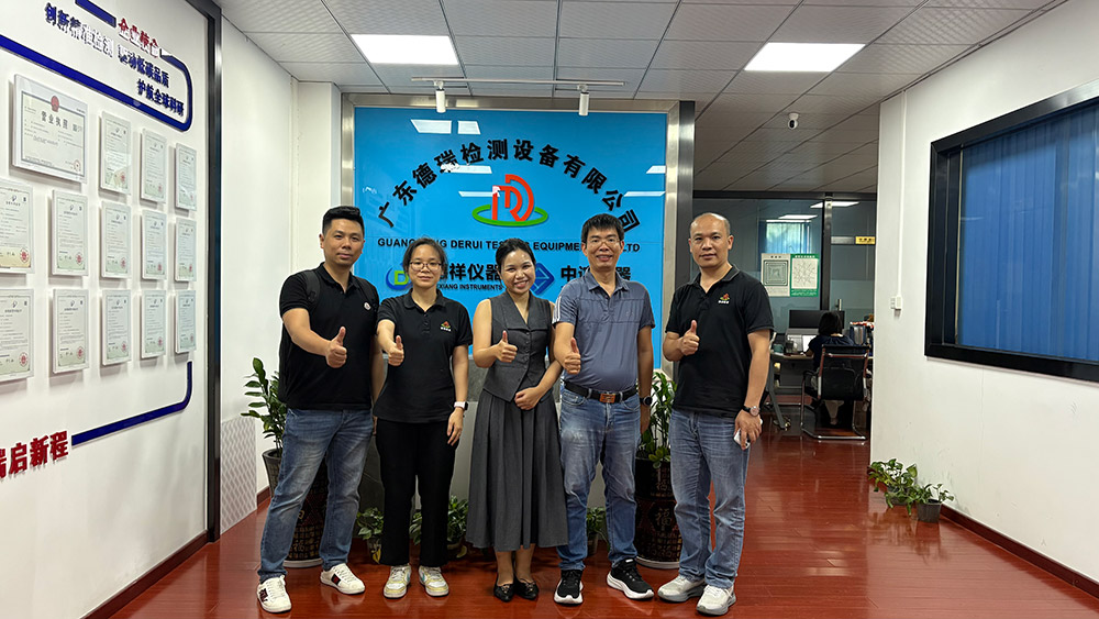 Guangdong Derui Testing Equipment Co., Ltd. Welcomes Vietnamese Clients for On-site Visit to Inspect Environmental Reliability Testing Equipment