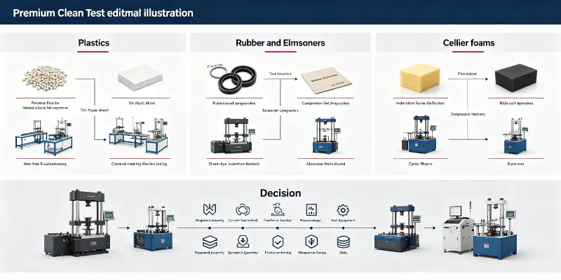 How to Choose Material Testing Equipment for Plastics, Rubber and Foam