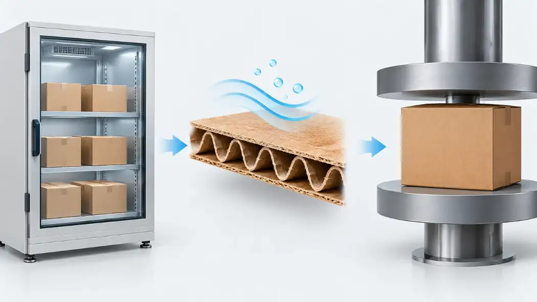 Corrugated Box Conditioning and Compression Test Equipment